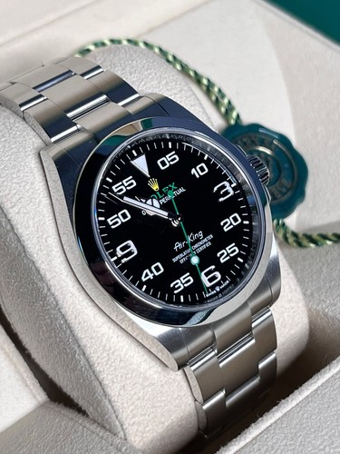 Rolex air king - air-king, black