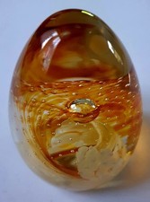 CAITHNESS SCOTLAND "BLESSINGS" GLASS PAPERWEIGHT