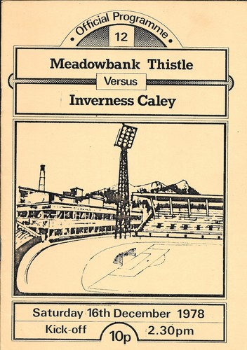 Meadowbank inverness caley - inverness,