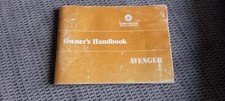 Chrysler Avenger Owners Handbook