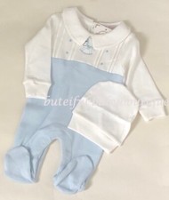 Baby Boys Babygrow & Hat