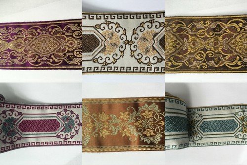 Jacquard woven ribbon trim - woven, ribbon/trim