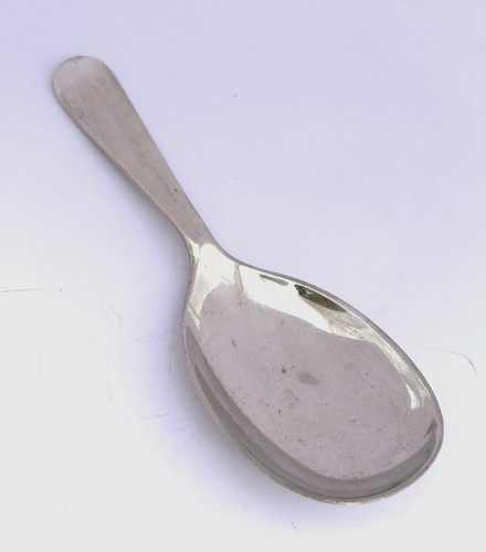 Sterling silver tea - silver, caddy