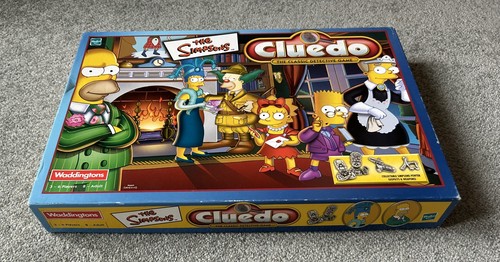 The simpson cluedo board - the,