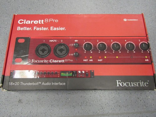 Focusrite clarett 8pre usb - 8pre,