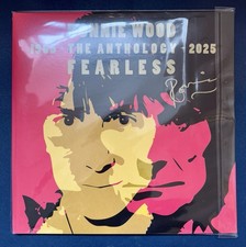 Ronnie Wood Signed Fearless Anthology 2x Vinyl New Sealed Faces Rolling Stones