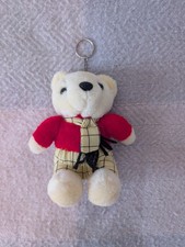 Small Rupert Teddy Keyring for