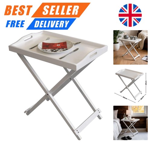 Portable white tray - portable,