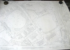 1895 Ordnance Survey Town Plan Map Edinburgh Ravelston National Galleries Modern