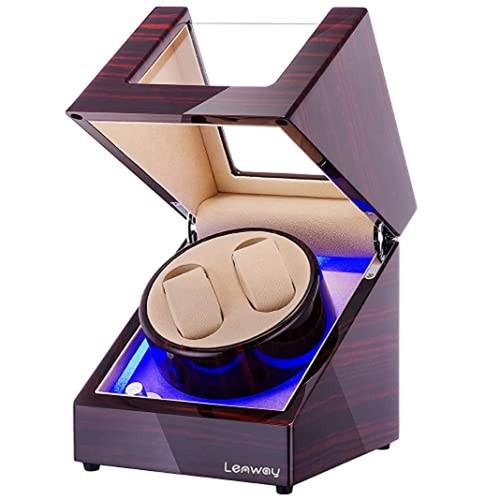 Double watch winder for - watch,