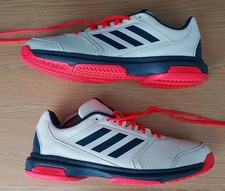 Adidas Adizero Attack Non Marking Trainers Mens 9.5 Tennis/Badminton/Squash VGC