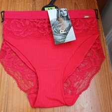 M&S Rosie red high leg