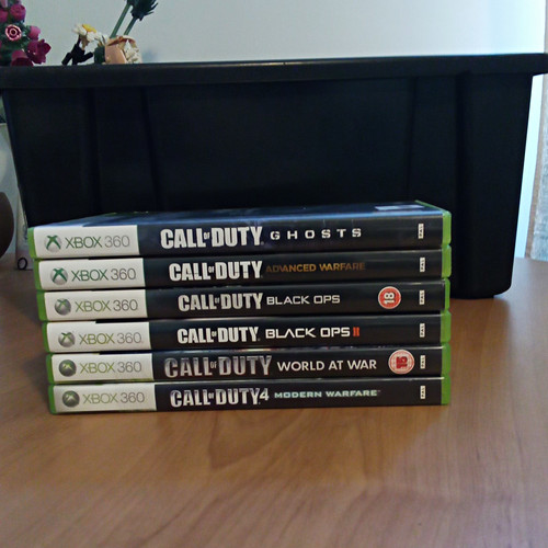 Xbox 360 call duty - xbox, games
