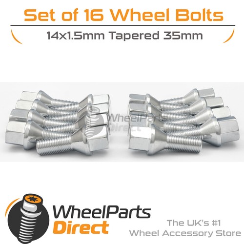 Alloy wheel bolts 14x1 5 - bolts, 16