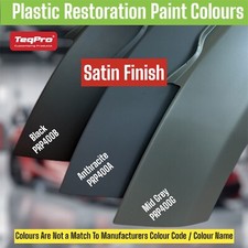 Bumper & Plastic Paint ANTHRACITE SATIN 400ml. Professional Spray Nozzle