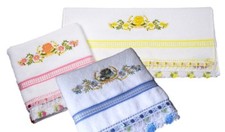 Hand Towel Embroidered Lace