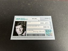 JAMES BOND OO7 MI6 I.D
