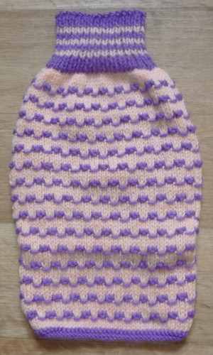 Hand knitted dog jumper - knitted,