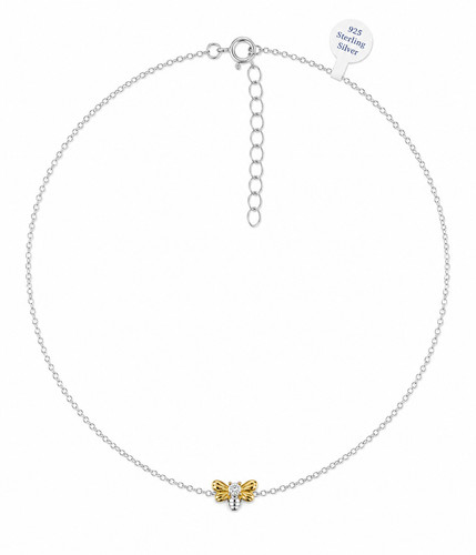925 sterling silver bee - 925,