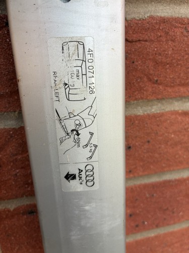 Audi roof rails - audi,