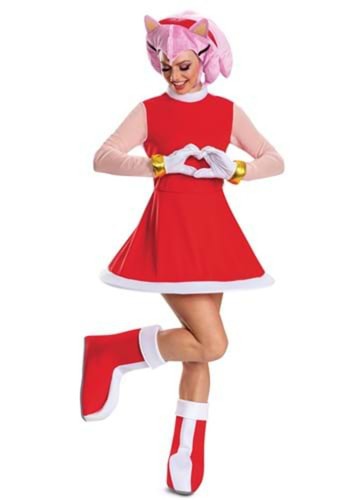 Amy rose deluxe adult - amy,