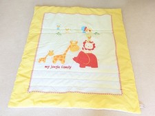 Nursery Quilt Baby Blanket Cover Mothercare My Jungle Family 4 Tog