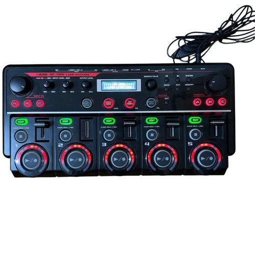 Boss 505 loop station live - boss, rc-505