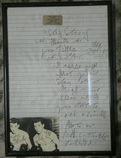 Reg Kray Autographed