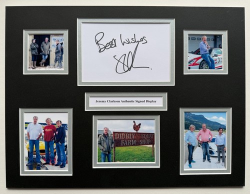 Jeremy clarkson signed x - jeremy,