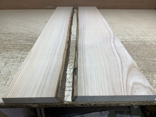 Ash timber planed live - timber, edge