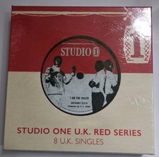 Studio One U.K. Red Series 7" Box Set Ska-Reggae Classics, 8 Records