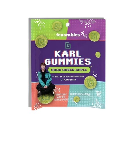 Feastables karl gummy - karl, candy