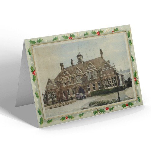 Christmas card vintage sussex - christmas,