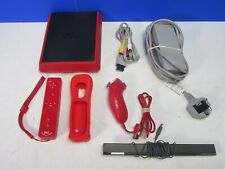 working NINTENDO WII MINI RED