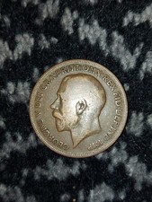 Very Rare 1920 - KING GEORGE V ONE PENNY