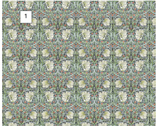 DOLLS HOUSE WALLPAPER 12-48th