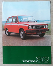 Volvo 66 GL Hatchback Brochure / Leaflet 1976