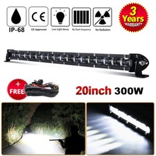 20inch LED LIGHT BAR COMBO Offroad TRUCK DRIVING 4X4WD WITH FREE Wiring Kit