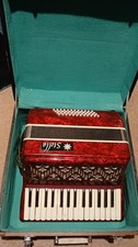 Stella Accordion 32 Bass. Perfect Condition Beautiful Sound with Original Case
