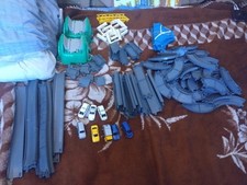 Tomica World Road Pieces + Cars Job Lot