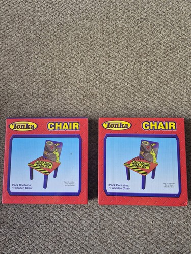 Vintage tonka wooden chair - tonka,