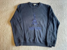 Kenzo Paris Women's Sweater Jumper Size Large, Navy