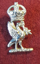 Obsolete British Liverpool City Police Collar Badge K/C Chrome pre 1953