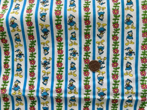 Vintage disney print fabric - disney,