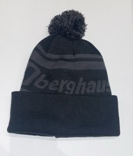 Berghaus Unisex Berg Beanie Hat 4-21057C63 Dark Grey/Black NEW
