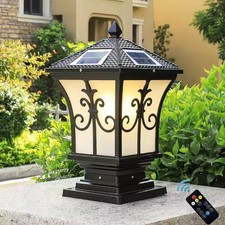 Solar Pillar Light Outdoor