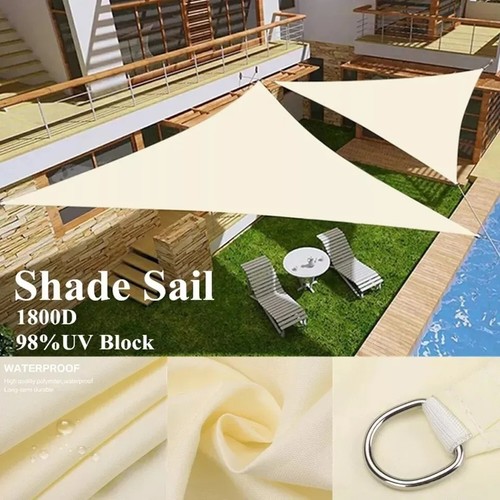 Large triangle sun shade - sun, sail