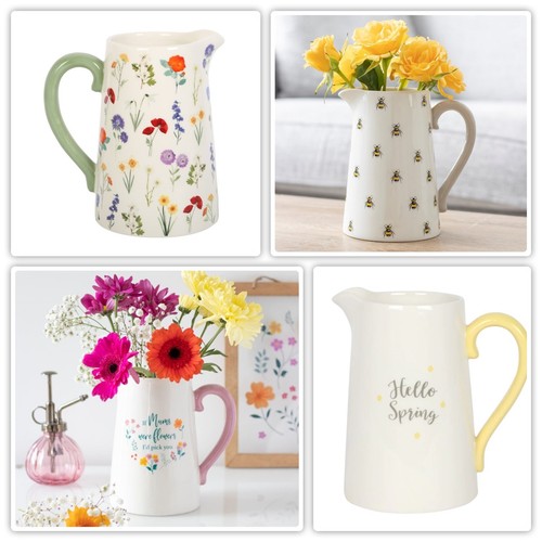 Ceramic jug various - jug,