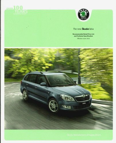 Skoda fabia june july 2010 - fabia, uk