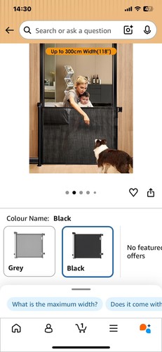 Retractable mesh baby dog - &,